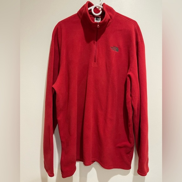 NWOT The North Face Cowl/Turtle Neck Zip up Pullover Fleece Sweater XXL - Picture 6 of 7